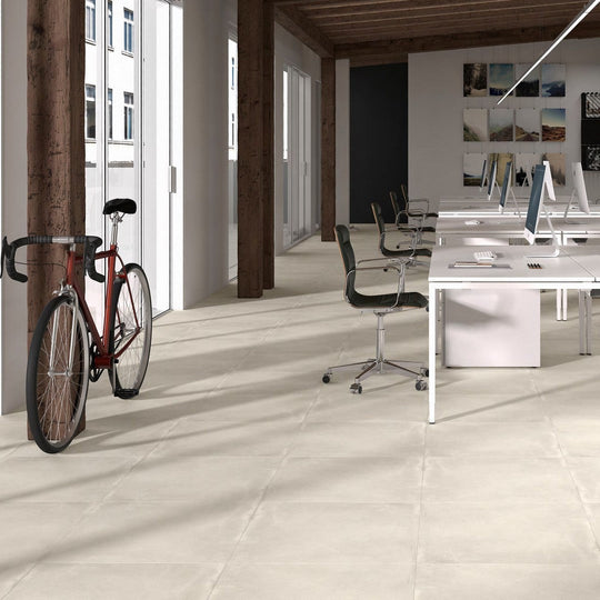 Tesoro-24-x-24-Powder-Pressed-Matte-Porcelain-Tile-Snow-A