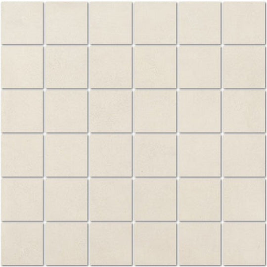 Tesoro 12" x 12" Powder Matte Porcelain 2" Mosaic