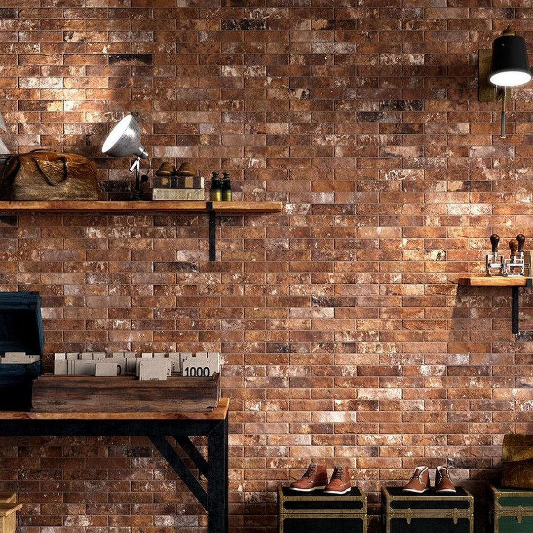 Arizona-2.5-x-10-Castle-Brick-Matte-Porcelain-Tile-Red