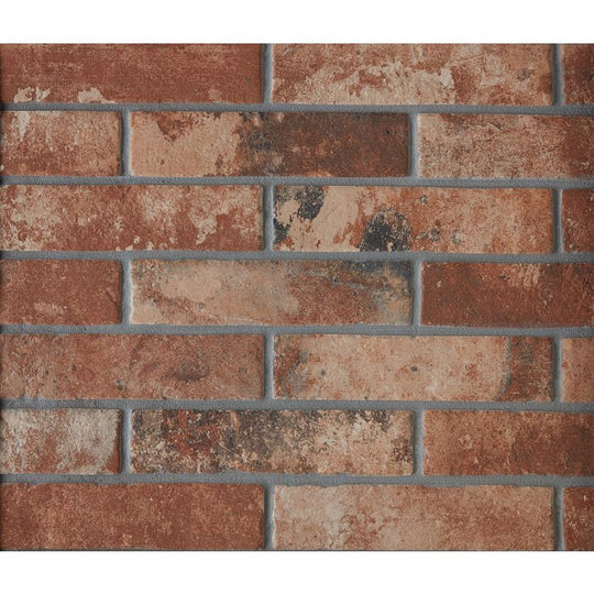 Arizona 2.5" x 10" Castle Brick Matte Porcelain Tile