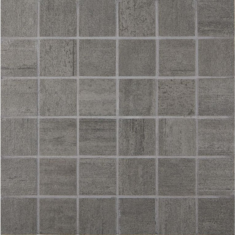 Arizona 12" x 12" Cemento Cassero Porcelain 2" Mosaic