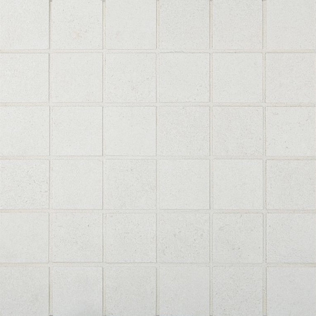 Arizona 12" x 12" Cemento Rasato Matte Porcelain 2" Mosaic