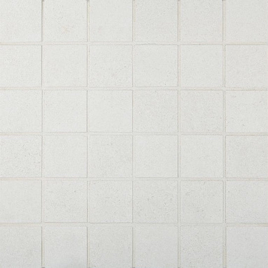 Arizona 12" x 12" Cemento Rasato Matte Porcelain 2" Mosaic