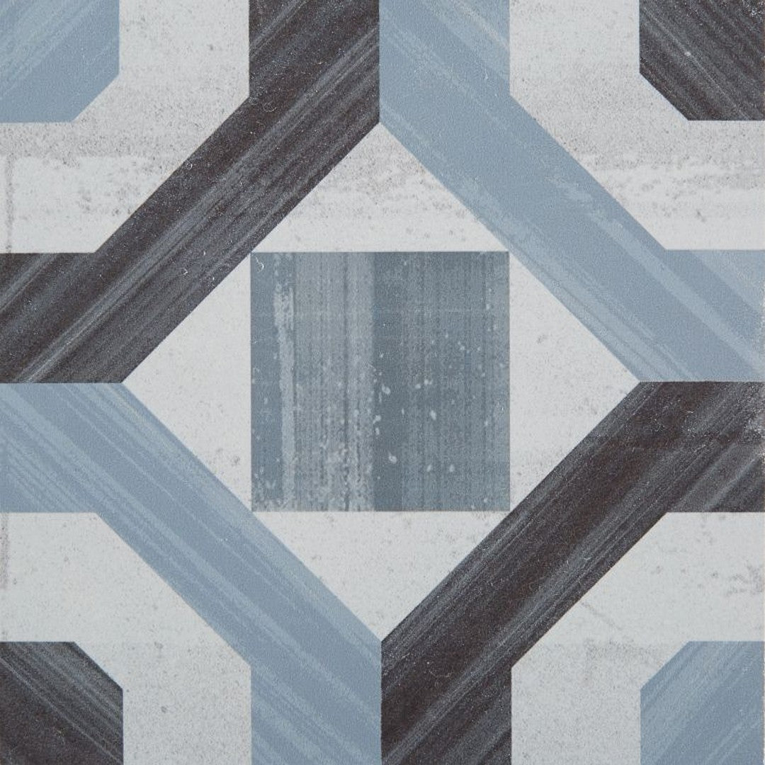 Arizona 8" x 8" Cementine Posa Matte Rectified Glazed Porcelain Deco Tile