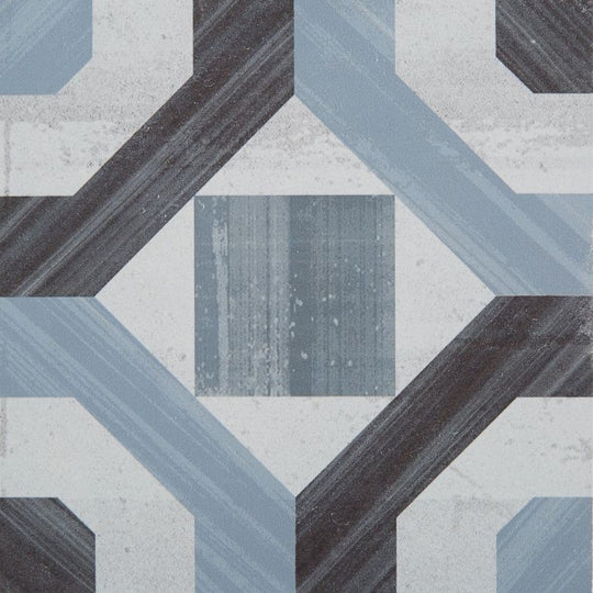 Arizona 8" x 8" Cementine Posa Matte Rectified Glazed Porcelain Deco Tile
