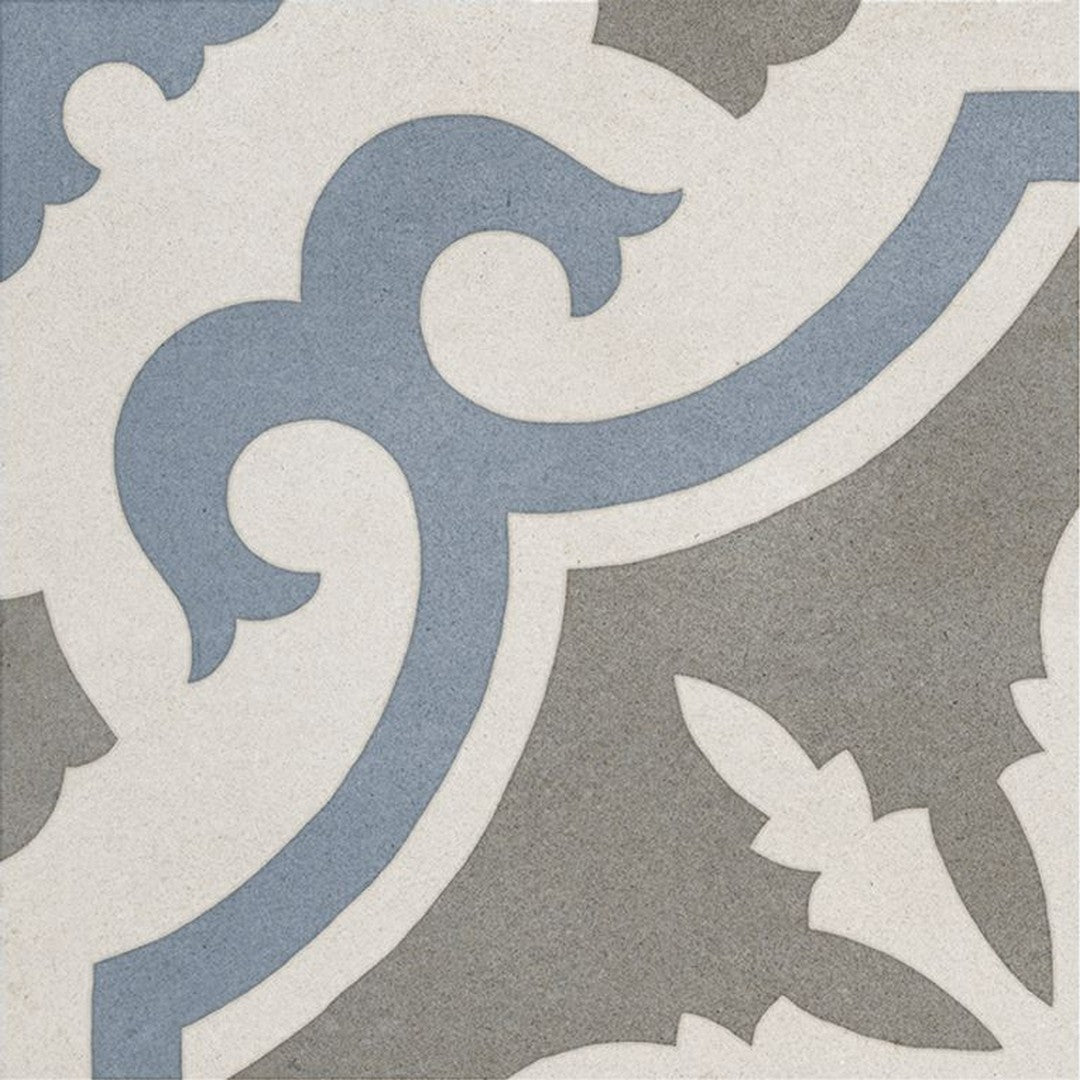 Arizona 8" x 8" Cementine Retro Matte Rectified Glazed Porcelain Deco Tile