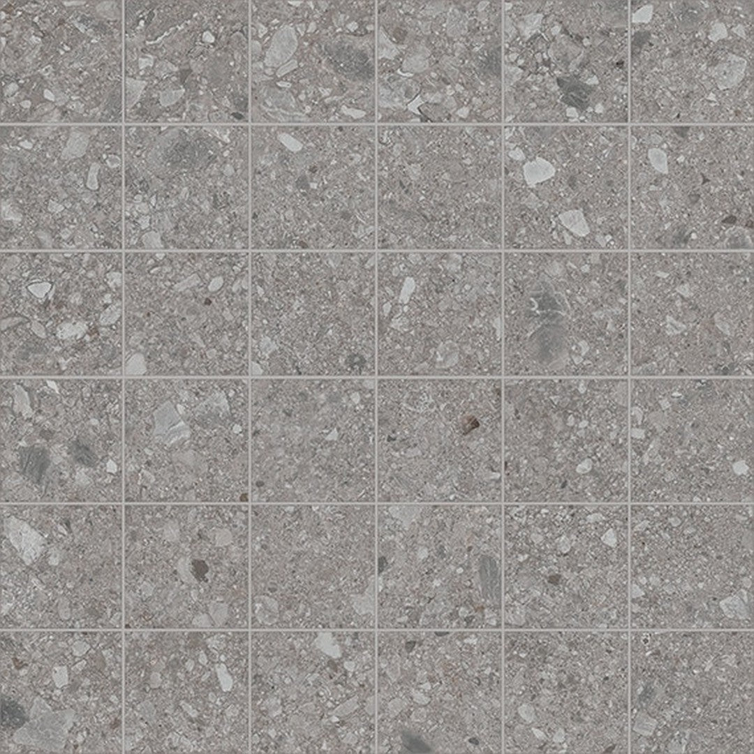 Daltile Assemble 12" x 12" Matte Porcelain 2" Straight Joint Mosaic