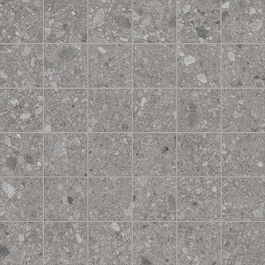 Daltile Assemble 12" x 12" Matte Porcelain 2" Straight Joint Mosaic