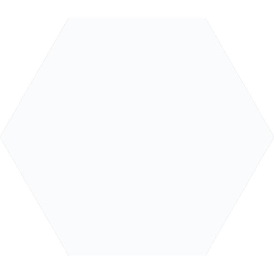 Tesoro 8.25" x 9.75" Nusa Pressed Matte Porcelain Hexagon Tile