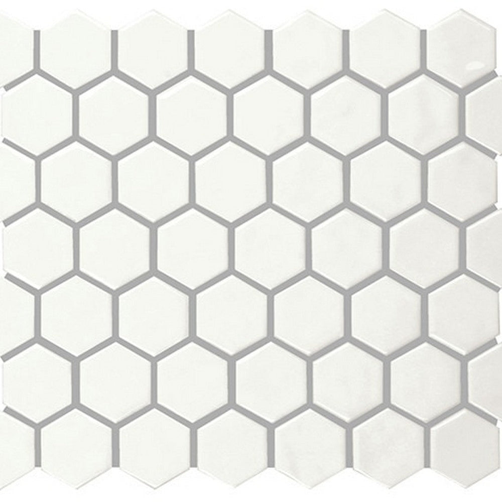 Marazzi Artezen 1.5" Glossy Hexagon Mosaic