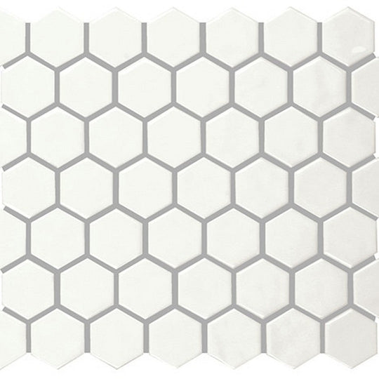 Marazzi Artezen 1.5" Glossy Hexagon Mosaic