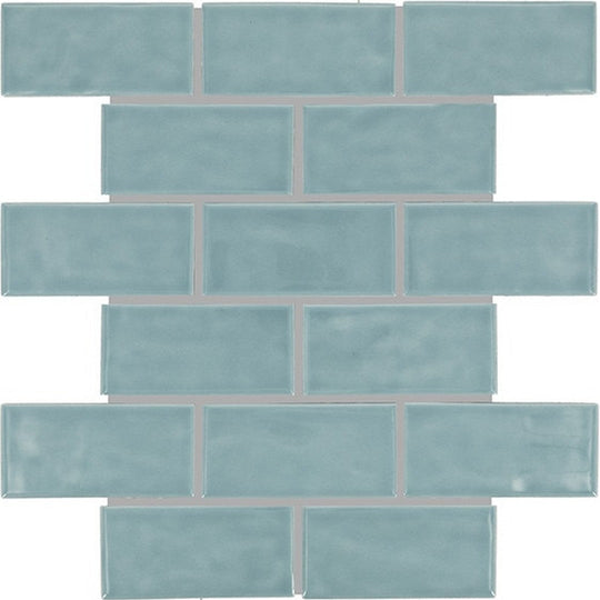 Marazzi Artezen 2" x 4" Glossy Brick Joint Mosaic