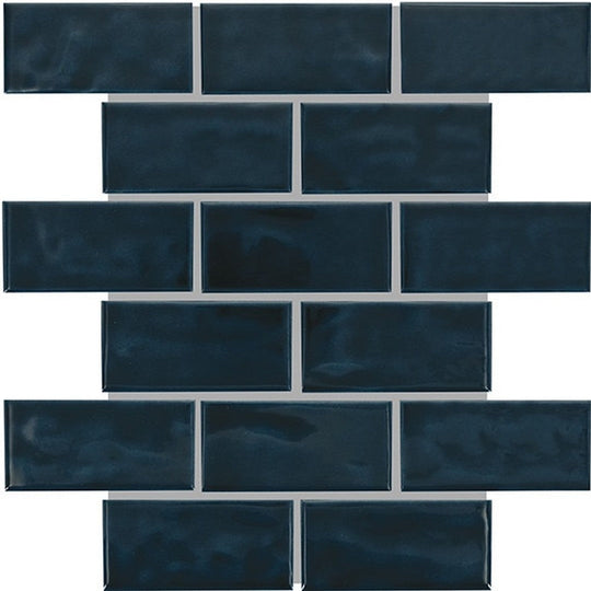 Marazzi Artezen 2" x 4" Glossy Brick Joint Mosaic