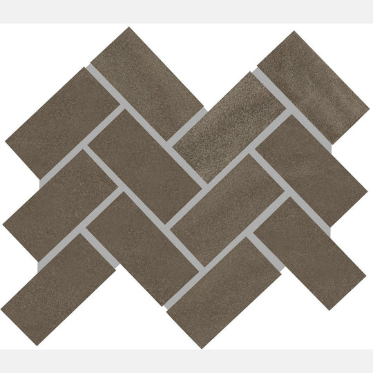 Marazzi Artezen 2" x 4" Glossy Herringbone Mosaic