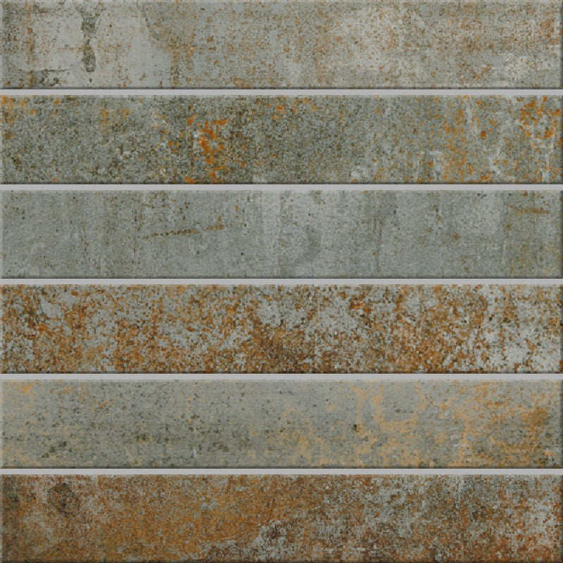 Crossville 2" x 12" Altered State Unpolished Porcelain Mosaic