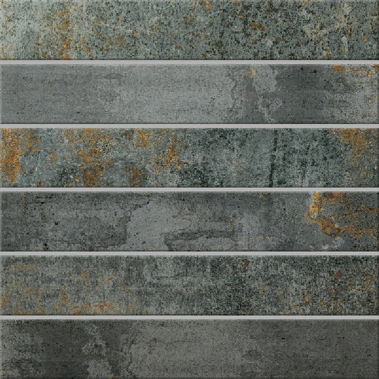 Crossville 2" x 12" Altered State Unpolished Porcelain Mosaic