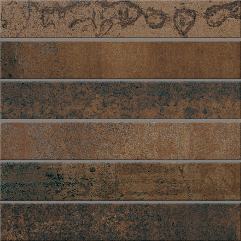Crossville 2" x 12" Altered State Unpolished Porcelain Mosaic