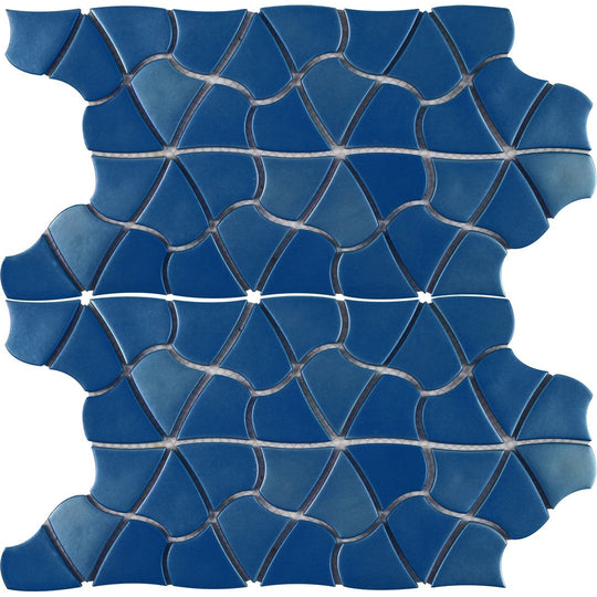 Tesoro 10.25" x 12" Aloha Glass Mosaic