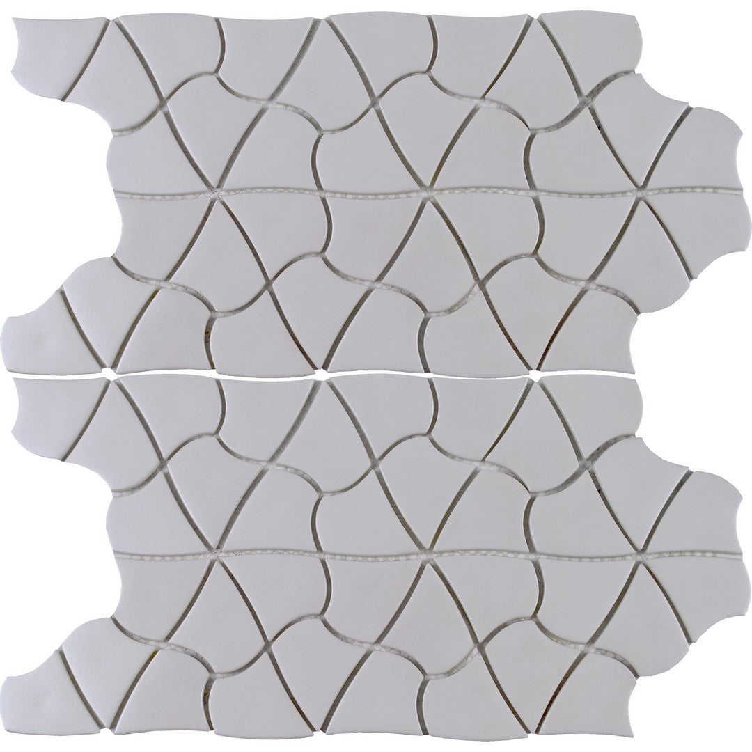 Tesoro 10.25" x 12" Aloha Glass Mosaic