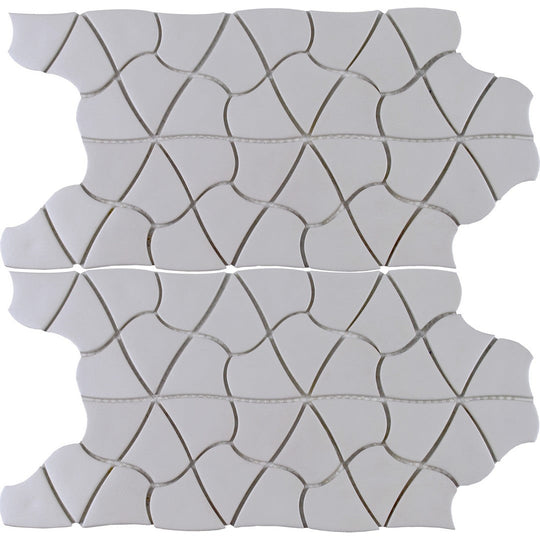 Tesoro 10.25" x 12" Aloha Glass Mosaic