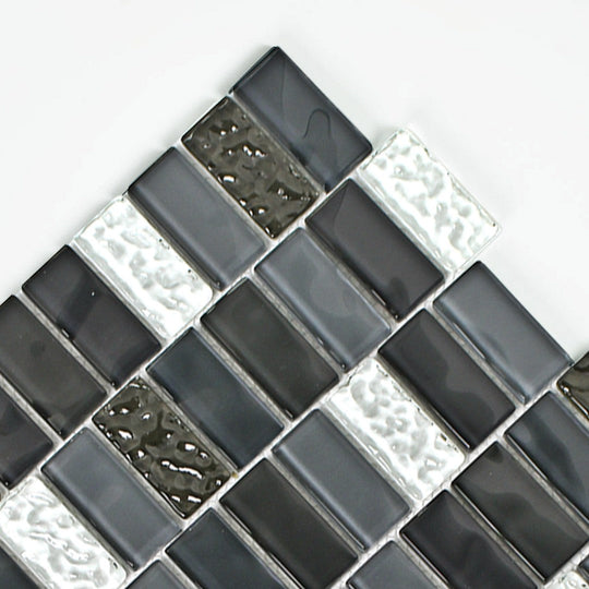 Tesoro-11.75-x-11.75-Watercraft-Crystal-Glass-1x2-Offset-Mosaic-Black-Sand