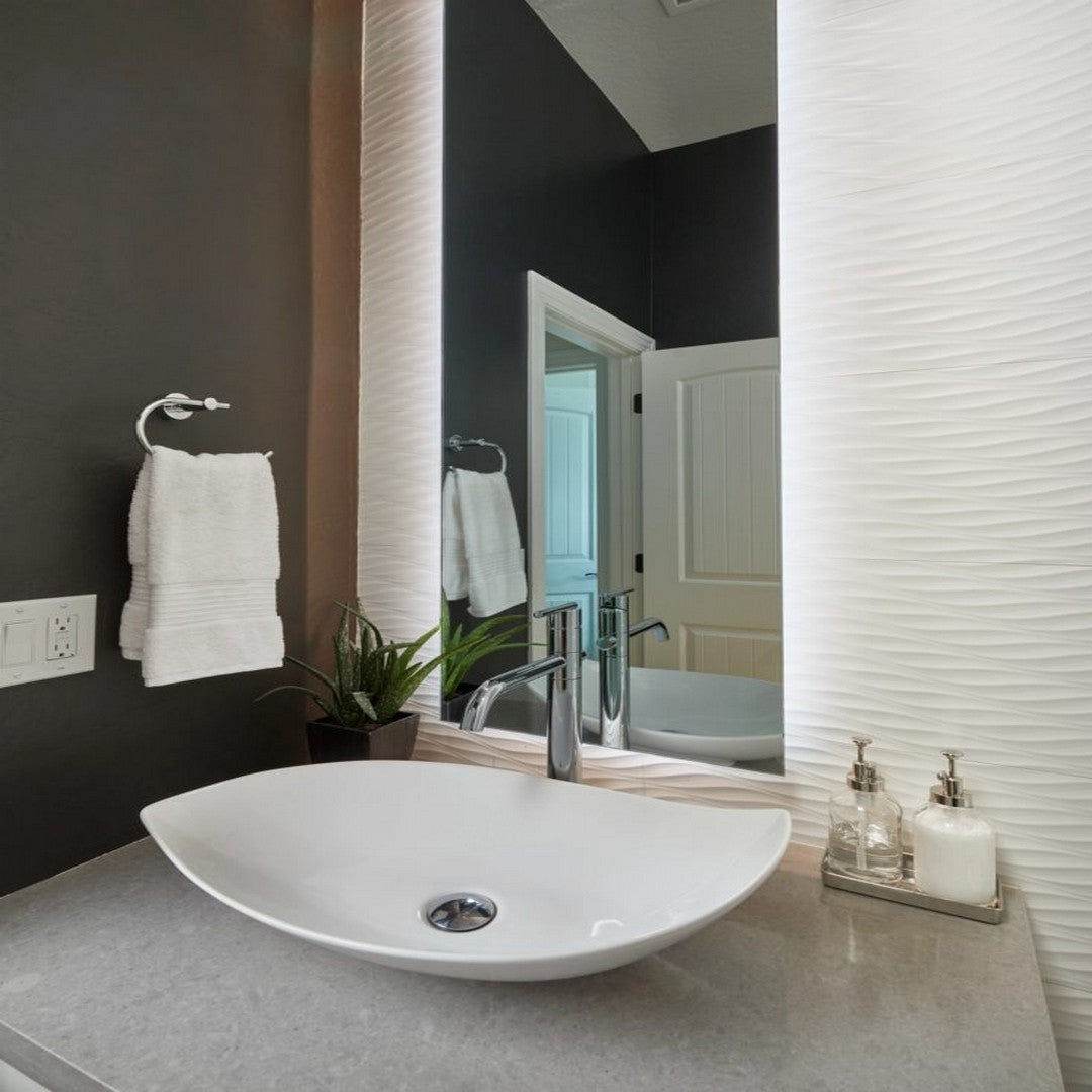 Arizona-12-x-22-3D-Matte-Rectified-Ceramic-Tile-(9.5mm)-White-Twist