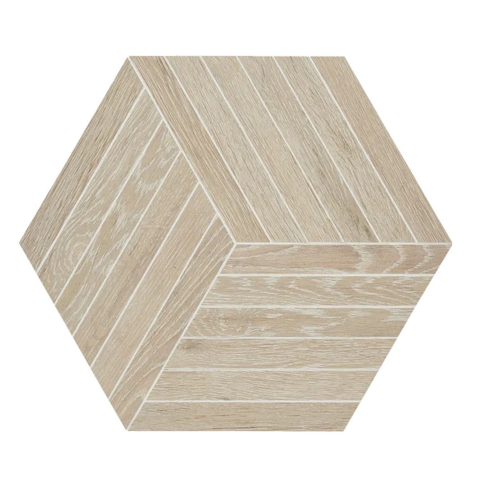 Arizona 16" x 18" Bio Attitude Glazed Rectified Porcelain Hexagon Tile