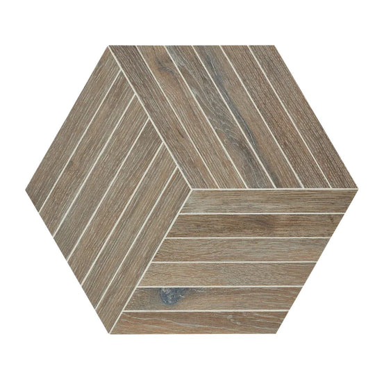 Arizona 16" x 18" Bio Attitude Glazed Rectified Porcelain Hexagon Tile
