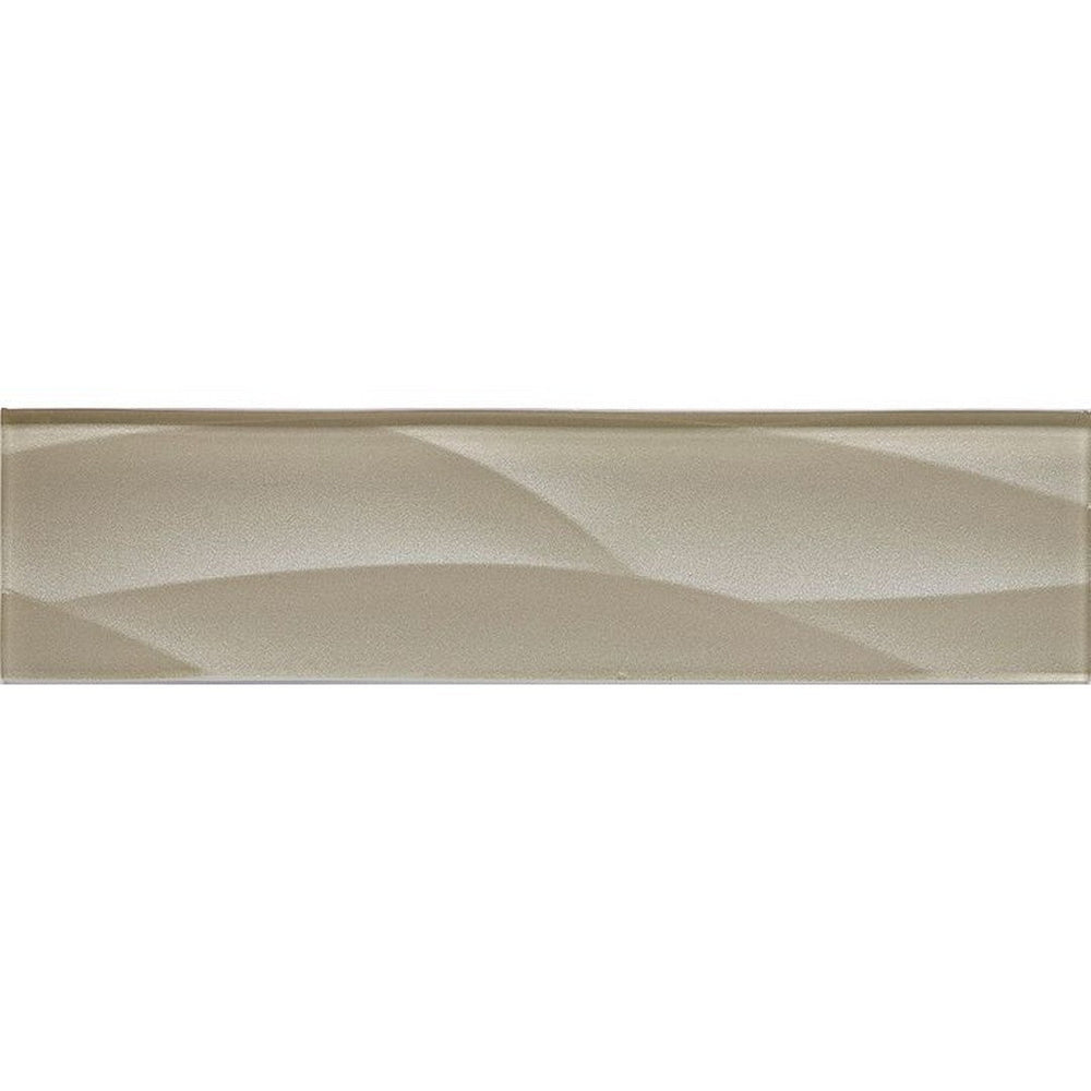 Arizona 3" x 12" Dunes Glass Wave Tile