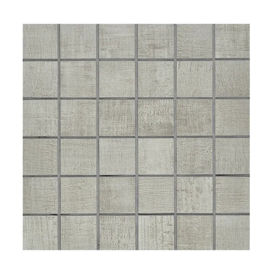 Arizona 12" x 12" Fray Metal (Fragment) Porcelain 2" Mosaic