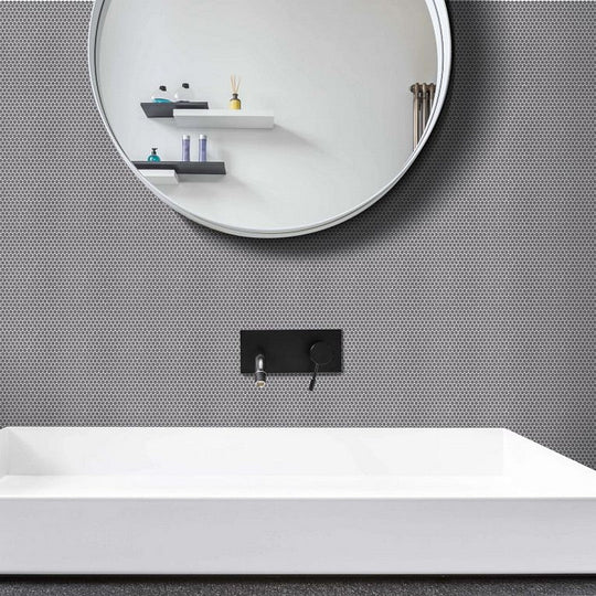 Arizona-12-x-12-Geometro-2.0-Matte-Rectified-Glass-Hexagon-Mosaic-Coin