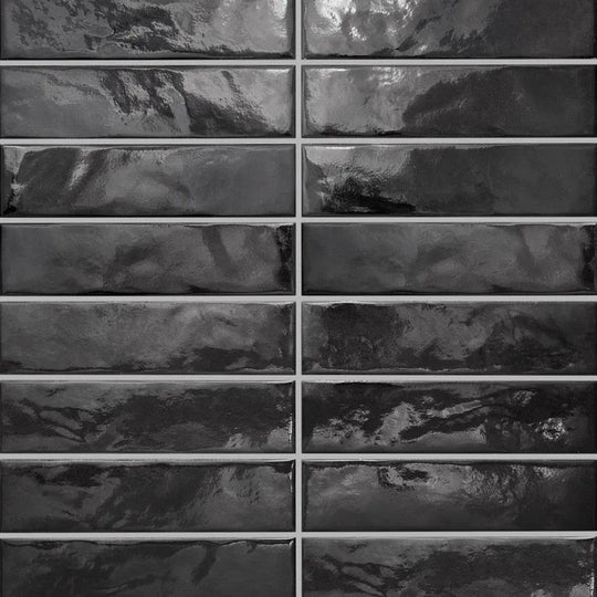 Arizona 2.25" x 9.5" Glam Glossy Glazed Porcelain Tile