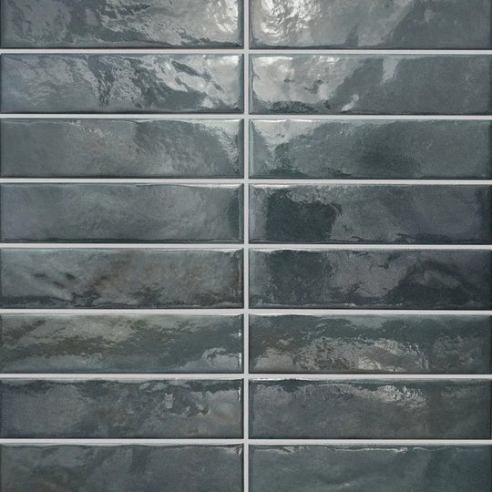 Arizona 2.25" x 9.5" Glam Glossy Glazed Porcelain Tile