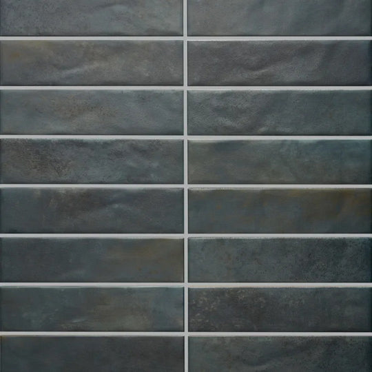 Arizona 2.25" x 9.5" Glam Matte Glazed Porcelain Tile