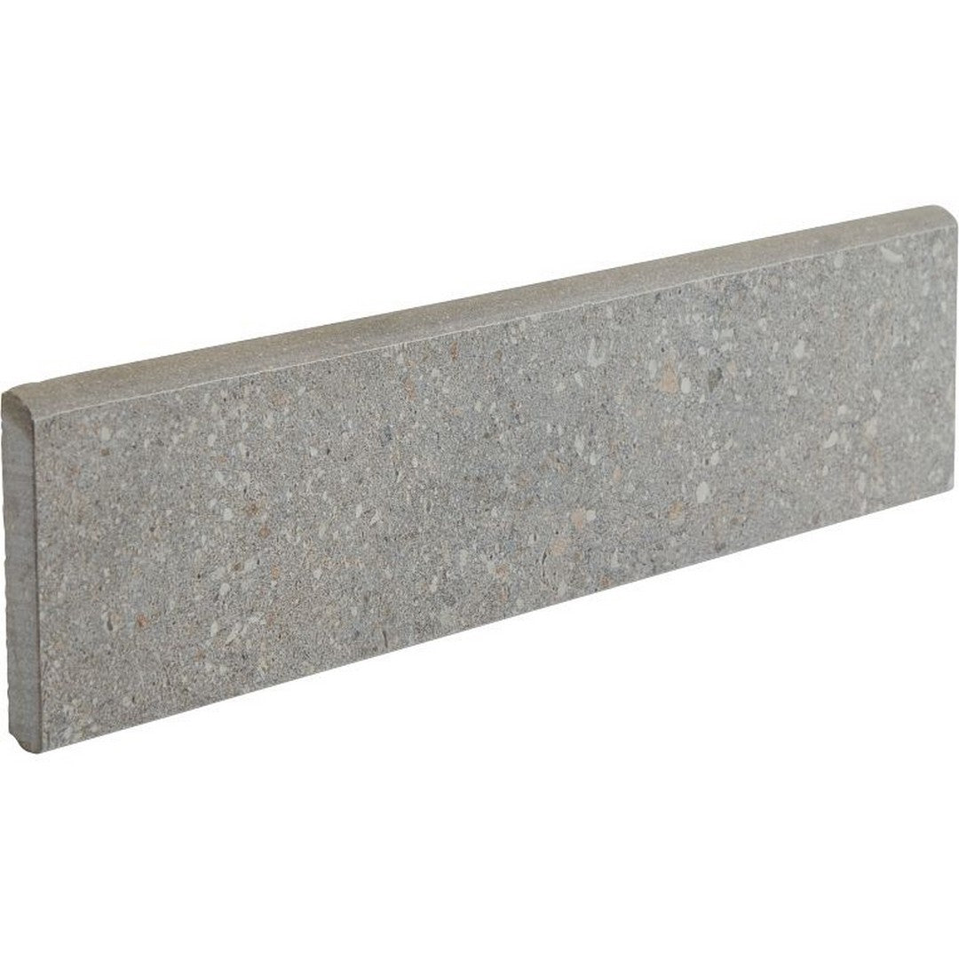 Arizona 3" x 12" Konkrete Matte Rectified Porcelain Bullnose