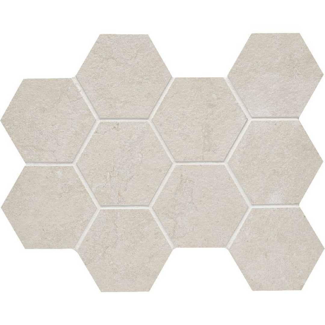 Arizona 11" x 11.25" Lagos Rectified Porcelain 4" Hexagon Mosaic