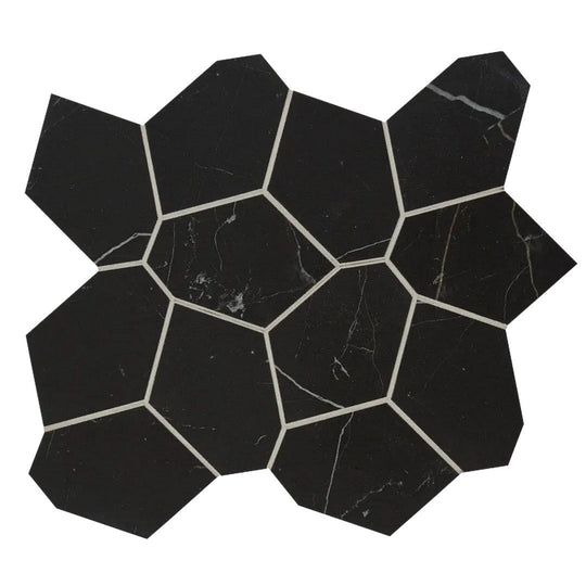 Arizona 10" x 11" Marvel Matte Rectified Porcelain Puzzle Mosaic