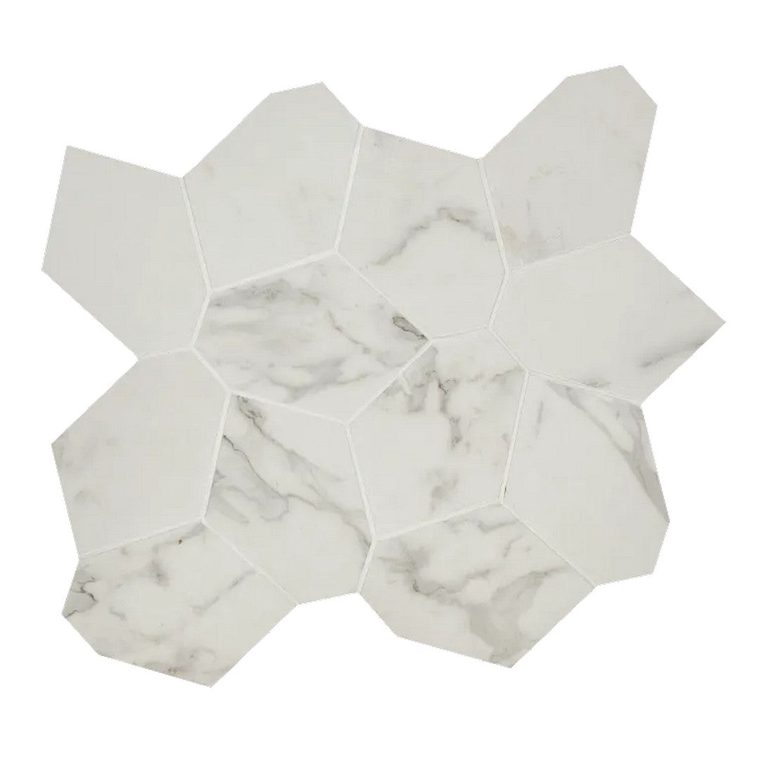 Arizona 10" x 11" Marvel Matte Rectified Porcelain Puzzle Mosaic