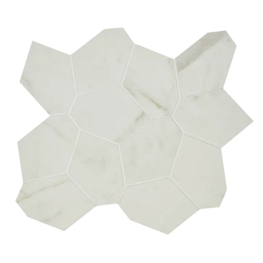 Arizona 10" x 11" Marvel Matte Rectified Porcelain Puzzle Mosaic