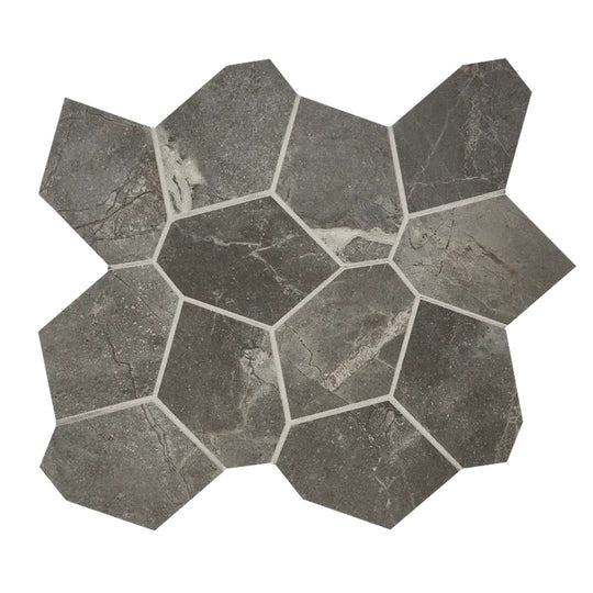 Arizona 10" x 11" Marvel Matte Rectified Porcelain Puzzle Mosaic