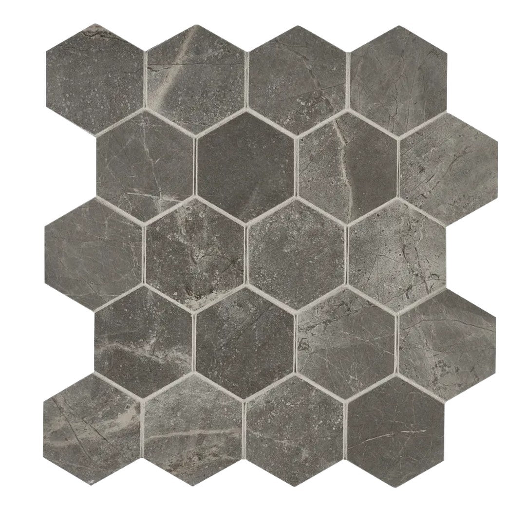 Arizona 11" x 11" Marvel Matte Rectified Porcelain 2.62" Small Hexagon Mosaic