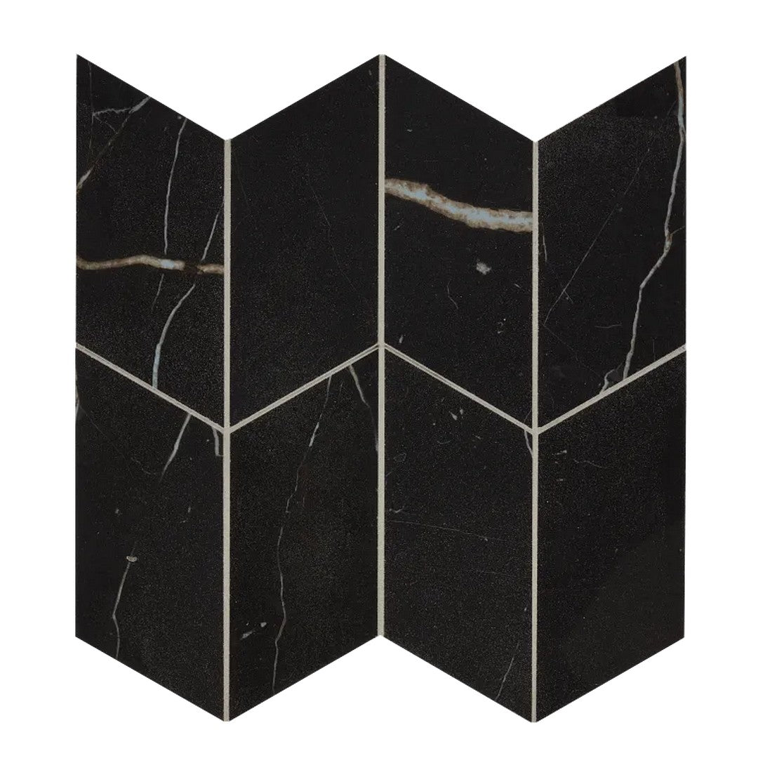 Arizona 11" x 12" Marvel Polished Rectified Porcelain Archer Mosaic