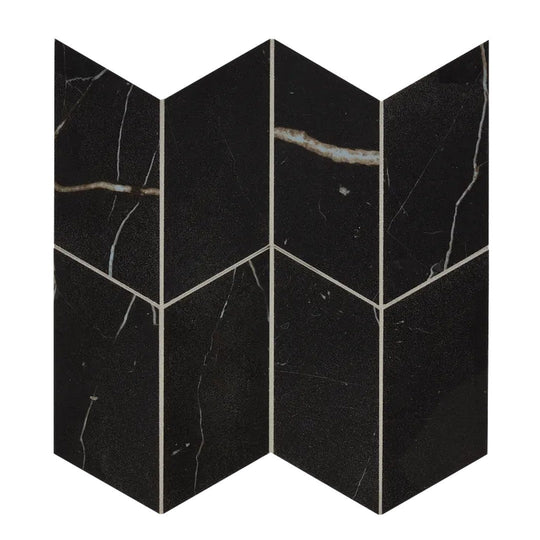 Arizona 11" x 12" Marvel Polished Rectified Porcelain Archer Mosaic