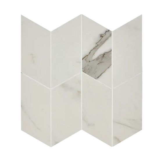 Arizona 11" x 12" Marvel Polished Rectified Porcelain Archer Mosaic