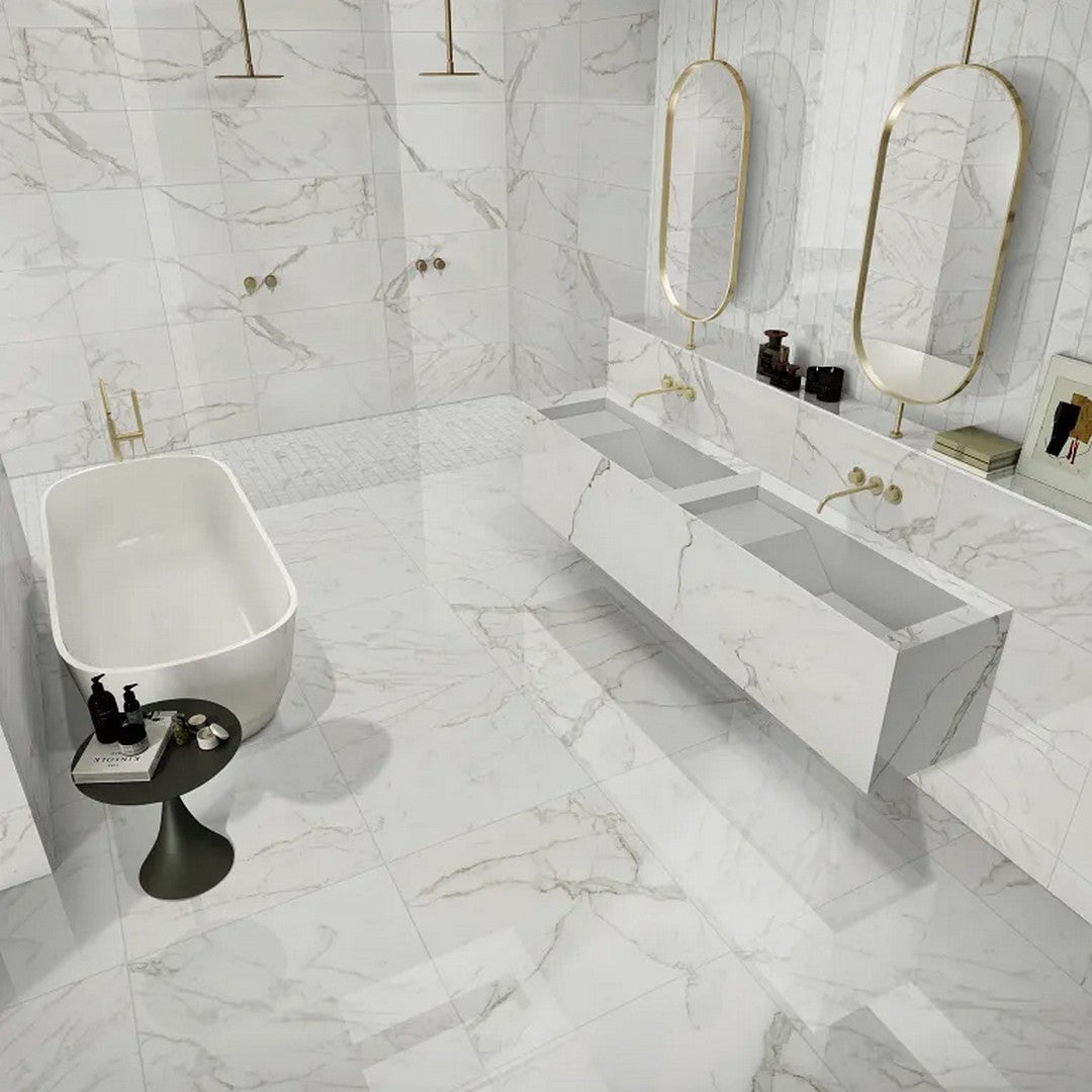 Arizona-24-x-24-Marvel-Polished-Rectified-Porcelain-Tile-Calacatta-Extra