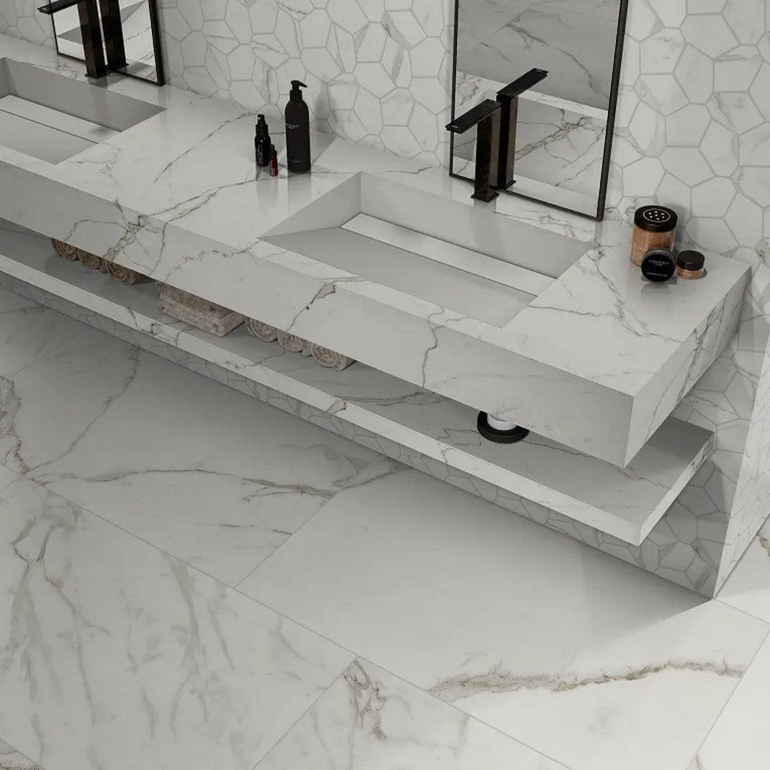 Arizona-24-x-48-Marvel-Matte-Rectified-Porcelain-Tile-Calacatta-Apuano