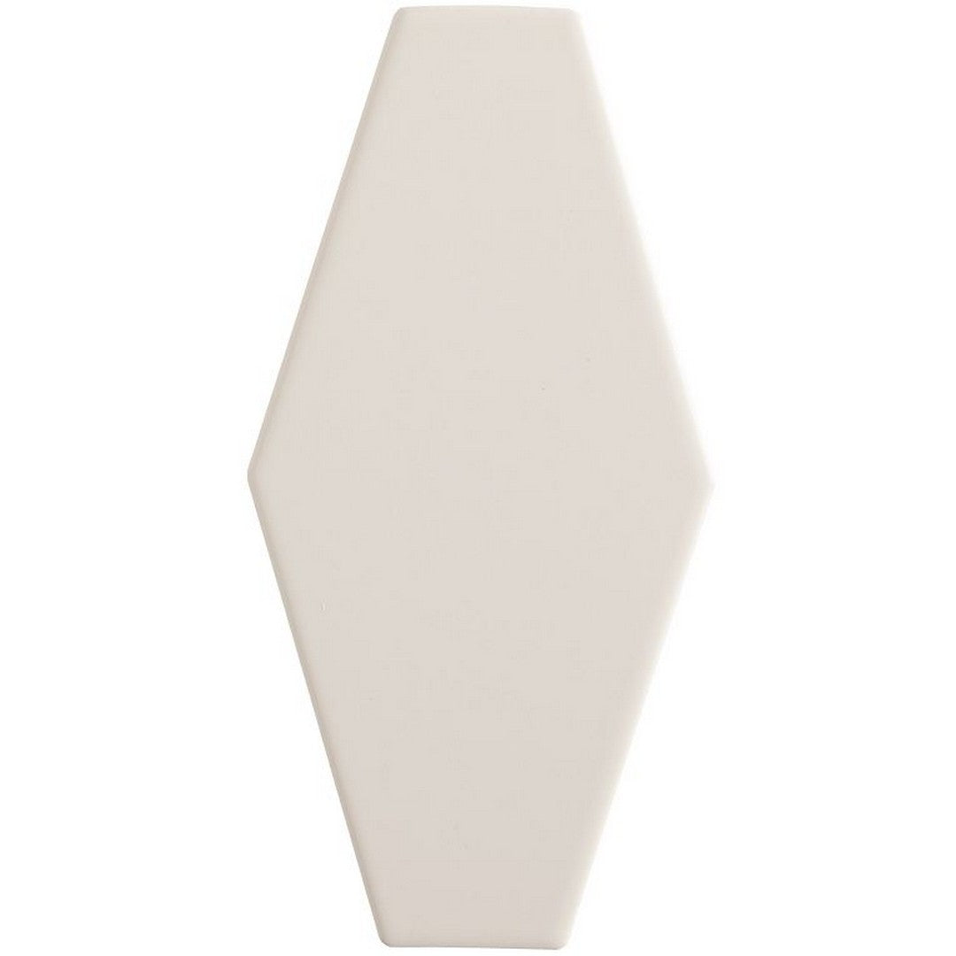 Arizona 4" x 8" Paloma Glossy Ceramic Long Hexagon Wall Tile