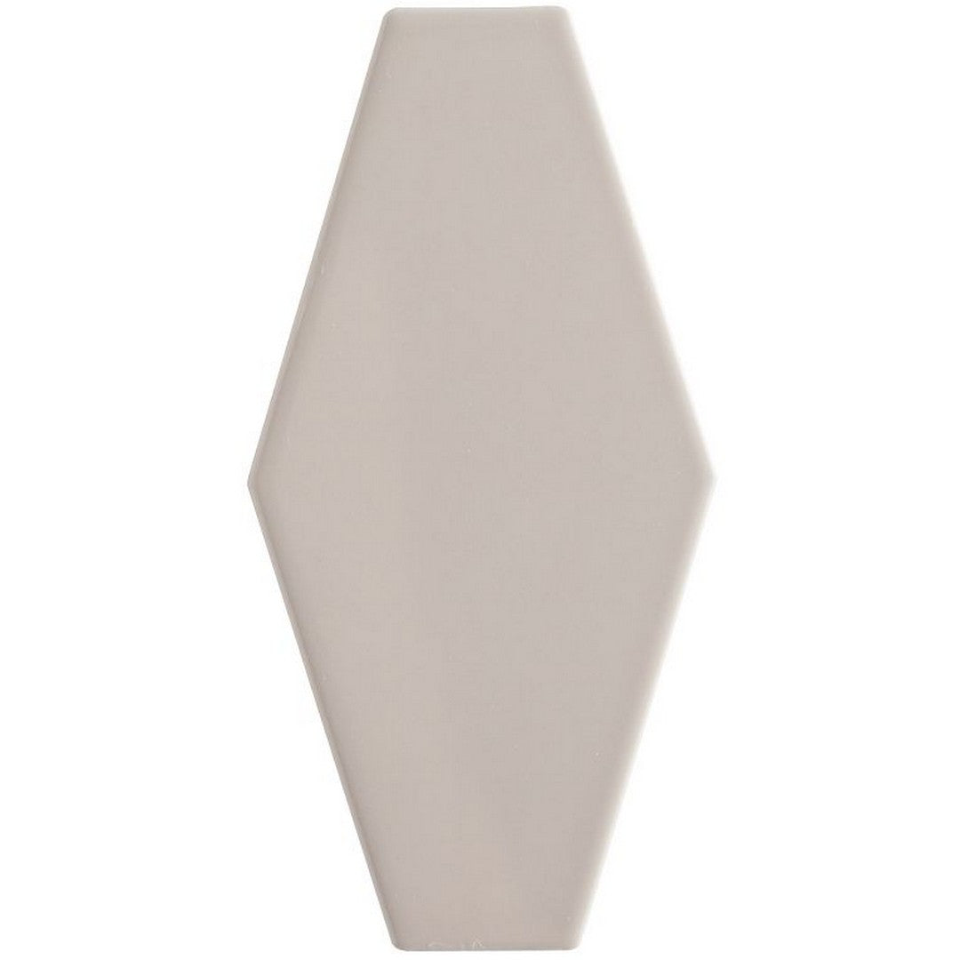 Arizona 4" x 8" Paloma Glossy Ceramic Long Hexagon Wall Tile