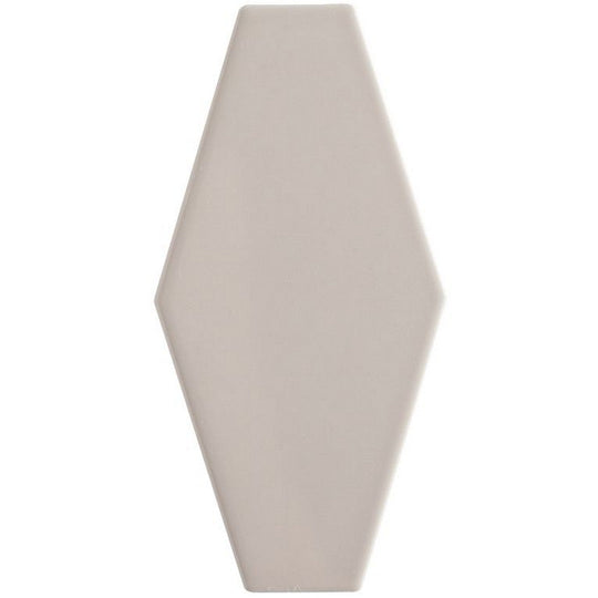 Arizona 4" x 8" Paloma Glossy Ceramic Long Hexagon Wall Tile