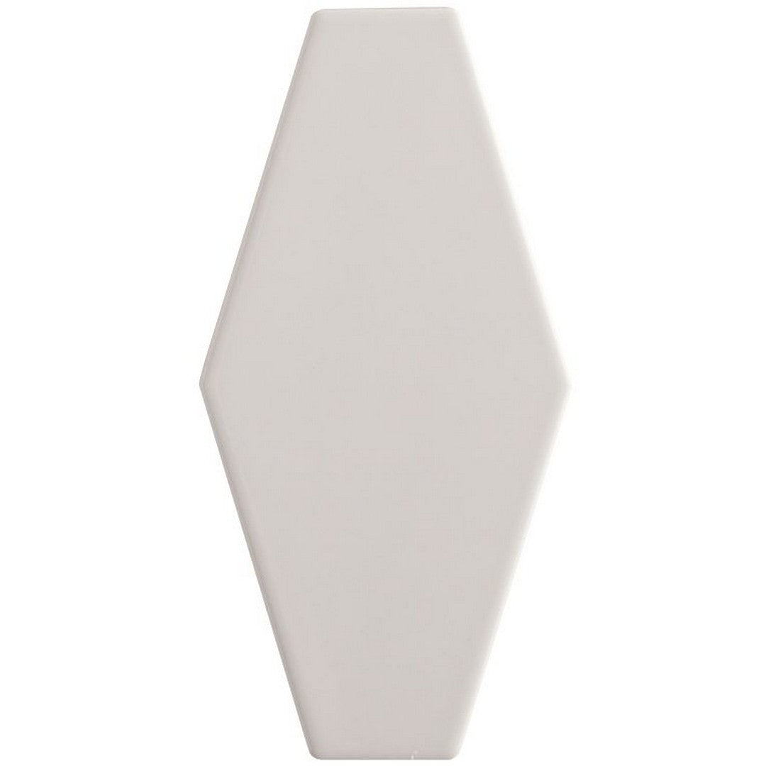 Arizona 4" x 8" Paloma Glossy Ceramic Long Hexagon Wall Tile